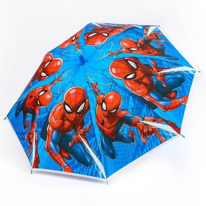 Зонт детский, Человек-паук, 8 спиц, d=86 см - фото 1906492437