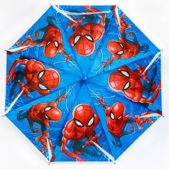 Зонт детский, Человек-паук, 8 спиц, d=86 см - фото 1906492434