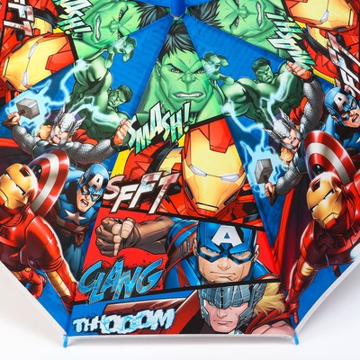 Зонт детский, 8 спиц, d=86 см, Мстители