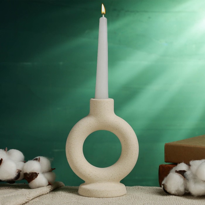 Подсвечник на 1 свечу TAKE IT EASY «Линд», 10×13 см - Фото 1