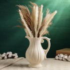 Ваза «Кувшинчик», 22×17 см, керамика, бежевая - Фото 4