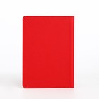 Обложка для паспорта, цвет красный - фото 7881379