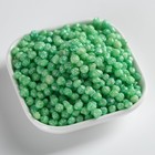 Рисовые шарики блестящие «Зелёные» для капкейков и тортов, 25 г. - Фото 3