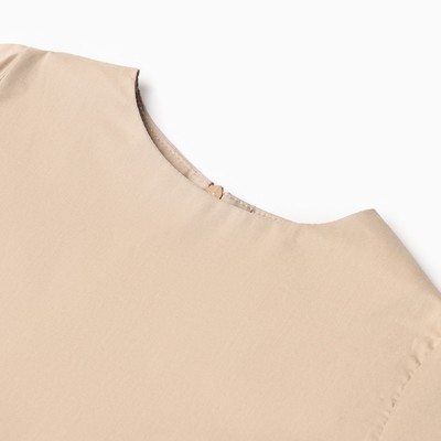 Платье для девочки MINAKU: Basic Line, бежевое, рост 92-98 см