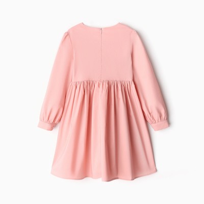 Платье для девочки MINAKU: Basic Line, розовое, рост 92-98 см