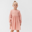 Платье для девочки MINAKU цвет розовый, рост 110 см - фото 2473412