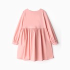 Платье для девочки MINAKU цвет розовый, рост 122 см - фото 320735371