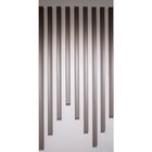 Интерьерная Рейка МДФ Планкен Рекесс De Luxe Sandgrau 2700х50х19 мм - фото 13743258