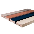 Интерьерная Рейка МДФ Планкен Рекесс De Luxe Sandgrau 2700х50х19 мм - фото 13743259