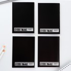 МИКС Блокнотов А6, 24 листа, в клетку «Фразы» (комплект 4 шт) - фото 27276580