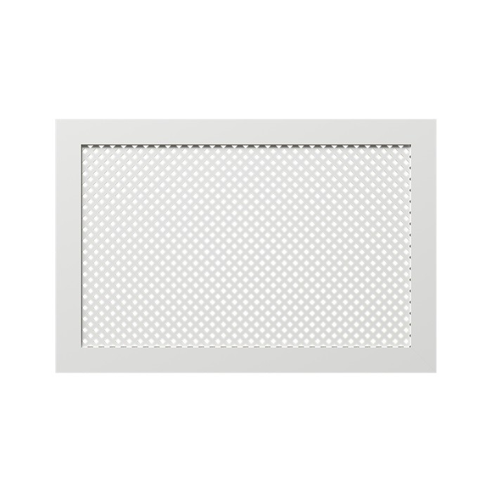 Экран для радиатора Глория 90х60, белый - Фото 1