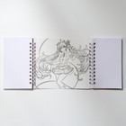 Двойной блокнот на гребне, мягкая обложка, размер 15х12см, 48 л «Аниме» - Фото 4