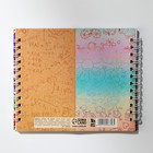 Двойной блокнот на гребне, мягкая обложка, размер 15х12см, 48 л «Левое, правое » - фото 23299475