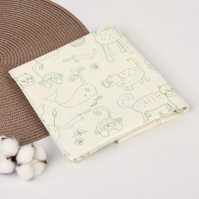 Клеенка детская «Мультики», р-р. 100×140 см, без окантовки