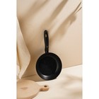 Сковорода SL Home, d=20, h=4.3 см, кованый алюминий, антипригарное покрытие, индукция, чёрная - Фото 7