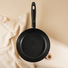 Сковорода SL Home, d=24, h=4.7 см, кованый алюминий, антипригарное покрытие, индукция, чёрная - Фото 4