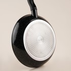 Сковорода SL Home, d=24, h=4.7 см, кованый алюминий, антипригарное покрытие, индукция, чёрная - Фото 5