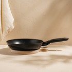 Сковорода SL Home, d=26, h=4.9 см, кованый алюминий, антипригарное покрытие, индукция, чёрная - Фото 3