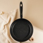 Сковорода SL Home, d=26, h=4.9 см, кованый алюминий, антипригарное покрытие, индукция, чёрная - Фото 4