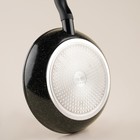 Сковорода SL Home, d=28, h=5 см, кованый алюминий, антипригарное покрытие, индукция, чёрная - Фото 5