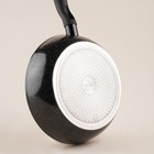 Сковорода с высоким бортом SL Home, d=24 см, h=6.3 см, антипригарное покрытие, индукция, кованый алюминий, чёрная - Фото 5