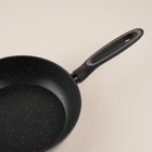 Сковорода с высоким бортом SL Home, d=24 см, h=6.3 см, антипригарное покрытие, индукция, кованый алюминий, чёрная - Фото 6