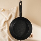 Сковорода с высоким бортом SL Home, d=26 см, h=7 см, антипригарное покрытие, индукция, кованый алюминий, чёрная - Фото 4