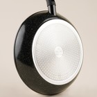 Сковорода с высоким бортом SL Home, d=26 см, h=7 см, антипригарное покрытие, индукция, кованый алюминий, чёрная - Фото 5