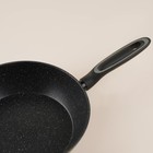 Сковорода с высоким бортом SL Home, d=26 см, h=7 см, антипригарное покрытие, индукция, кованый алюминий, чёрная - Фото 6