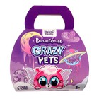Игрушка-сюрприз «Волшебный» Crazy Pets, с наклейками, розовый, МИКС - фото 7881789
