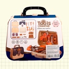 Детский игровой модуль в чемодане «Мастерская», верстак с инструментами, 25 предметов - Фото 16