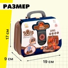 Детский игровой модуль в чемодане «Мастерская», верстак с инструментами, 25 предметов - Фото 3