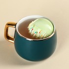 Шоколадная бомбочка «С днём рождения» с маршмеллоу, 35 г. - фото 23299478