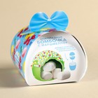 Шоколадная бомбочка «С днём рождения» с маршмеллоу, 35 г. - фото 23299481