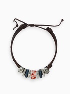 Браслет кожа «Хиппи» бусина, цвет коричневый, d=6 см - Фото 3