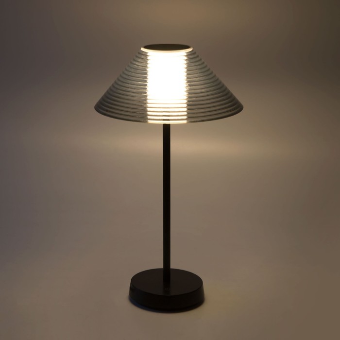 Светильник настольный Elektrostandard, Mistery LED 4 Вт, 220x220x390 мм, IP44, цвет чёрный - фото 1928393618