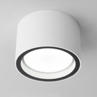 Светильник потолочный (спот) Elektrostandard, Light GX53 100x100x66 мм, IP54, цвет белый - фото 4152785