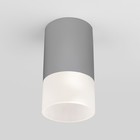 Светильник потолочный (спот) Elektrostandard, Light LED 7 Вт, 90x90x165 мм, IP54, цвет серый - фото 4152841