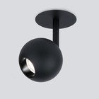 Светильник потолочный акцентный Elektrostandard, Ball LED 8 Вт, 80x80x155 мм, IP20, цвет чёрный - фото 4153102