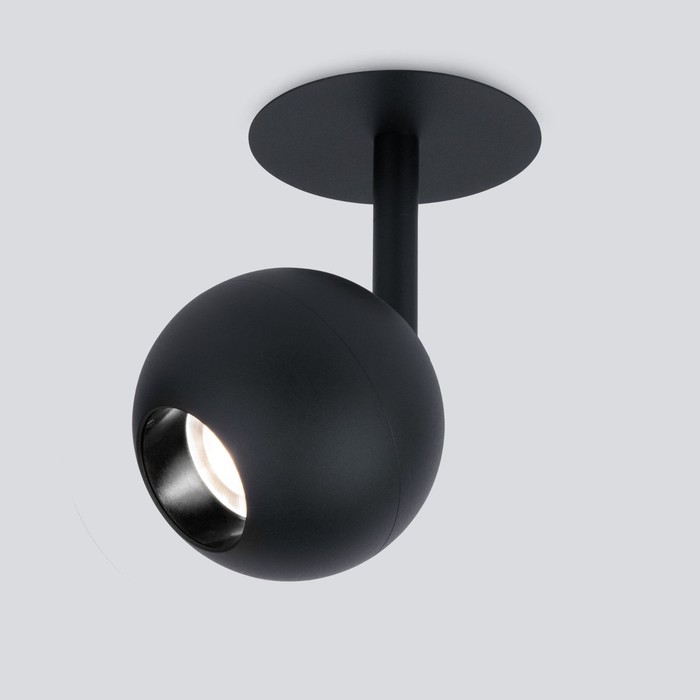 Светильник потолочный акцентный Elektrostandard, Ball LED 8 Вт, 80x80x155 мм, IP20, цвет чёрный - Фото 1