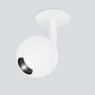 Светильник потолочный акцентный Elektrostandard, Ball LED 8 Вт, 80x80x155 мм, IP20, цвет белый