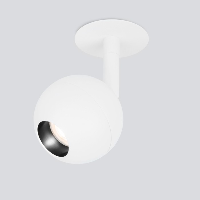 Светильник потолочный акцентный Elektrostandard, Ball LED 8 Вт, 80x80x155 мм, IP20, цвет белый - Фото 1