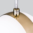 Светильник подвесной акцентный Elektrostandard, DLN050 GX53 120x120x1070 мм, IP20, цвет белый, золотой - Фото 3