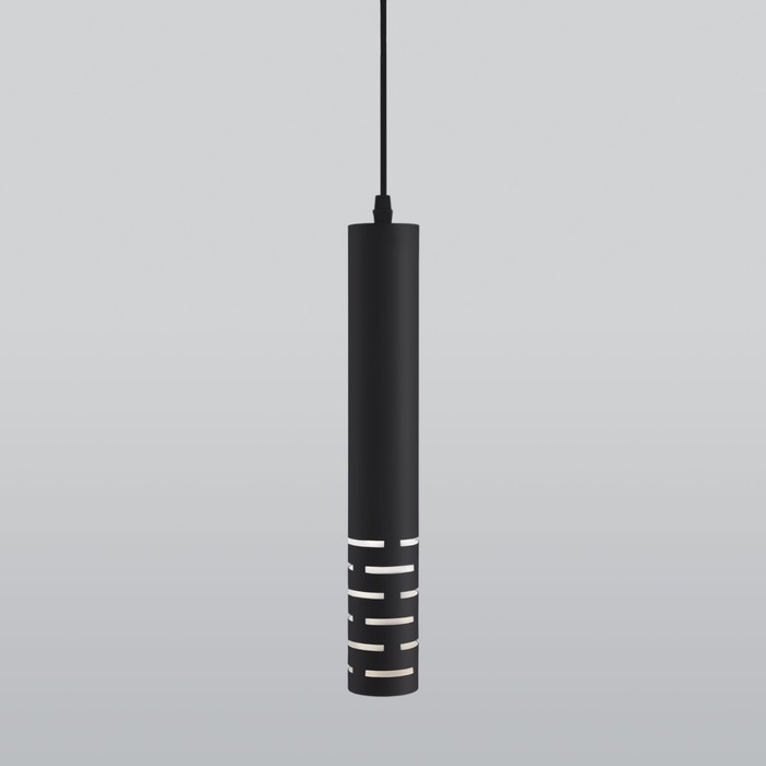 Светильник подвесной акцентный Elektrostandard, DLN003 GU10 55x55x350 мм, IP20, цвет чёрный матовый - Фото 1