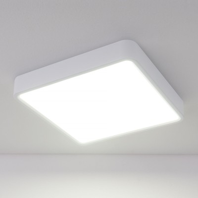 Светильник потолочный акцентный Elektrostandard, Fitta LED 18 Вт, 195x195x28 мм, IP20, цвет белый