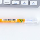 Ручка пластик пиши-стирай с колпачком «Счастливая ручка», синяя паста, гелевая 0,5 мм - Фото 7