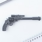 Ручка прикол шариковая синяя паста снайпера «Точно в цель» пластик, 0,5 мм - Фото 2