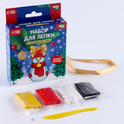 Фигурка из полимерной глины своими руками на новый год «Снеговичок», набор для творчества - Фото 2