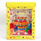 Коробка подарочная складная, упаковка, «С Днём рождения!», 18 х 23 х 14см - Фото 3