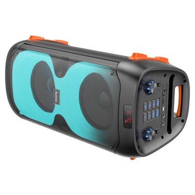 Портативная колонка Hoco BS53, 3600 мАч, BT5.1,20 Вт*2, TF card,USB, AUX, FM-радио, чёрная